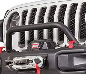 Warn 102355 Low Grill Guard Tube for 2018-2025 Wrangler JL and 2020-2025 Gladiator JT for Factory Steel Bumper