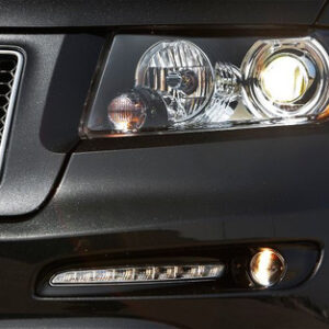 Mopar SRT8 Black Bi-Xenon HID Headlamps for 2012-2013 Grand Cherokee WK2