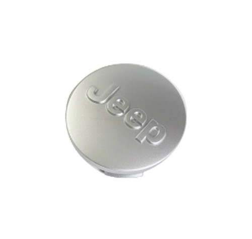 Mopar Fine Silver Wheel Center Cap for Multiple Jeeps - Image 2