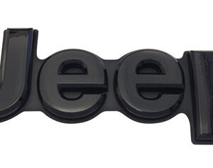 Mopar Gloss Black Jeep Liftgate Badge for 2014-2022 Grand Cherokee WK2