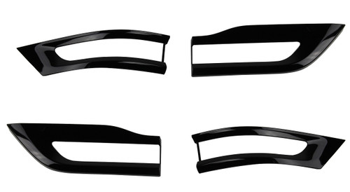 Mopar SRT8 Black Taillamp Bezels for 2014-2022 Grand Cherokee WK2