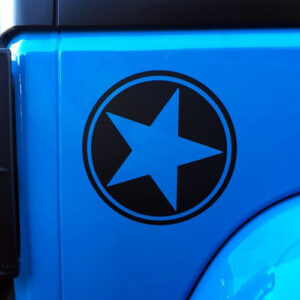 Freedom Edition Quarter Panel Star Decal