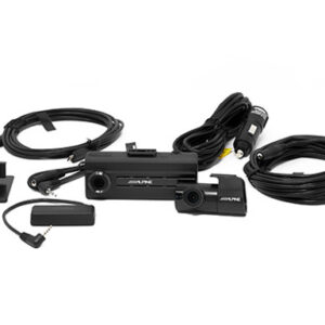 Alpine DVR-C310R Premium 1080P Dash Camera Bundle (Front & Rear) with Impact Recording