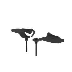 KC HiLites Ditch Light Mounting Bracket set (Pair) for 2021-2025 Wrangler JL 392 and 2020-2025 Gladiator JT Mojave