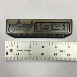 75th Anniversary Wrangler Badge Decal