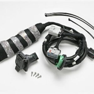 Mopar 7-Way Round Trailer Hitch Wiring for 2002-2007 Liberty KJ