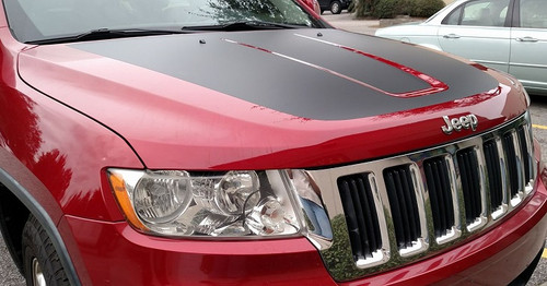 Trailhawk Hood Decal Kit for 2011-2022 Grand Cherokee WK2 - Image 4