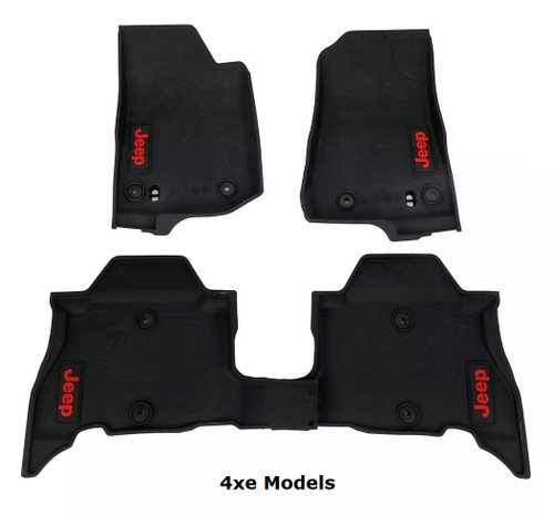 Mopar Slush Floor Mats for 2018-2025 Wrangler JL - Image 4