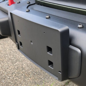 Mopar Front License Plate Bracket (Rubicon Steel Bumper Only on Wrangler JL and Gladiator JT)