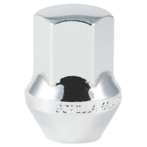 Gorilla Automotive Chrome 14mm x 1.50 Acorn Style Lug Nuts and Wheel Lock kit for 2022-2025 Wagoneer/Wagoneer L WS and 2022-2025 Grand Wagoneer/Grand Wagoneer L WS with Factory Style Wheels (set of 20 lugs and 4 locking lugs)