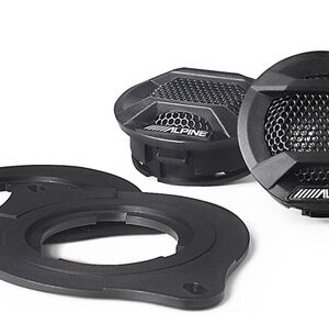 Alpine SPV-10TW-WRA 1" Component Tweeters for 2007-2018 Wrangler JK, 2018-2023 Wrangler JL & 2020-2023 Gladiator JT