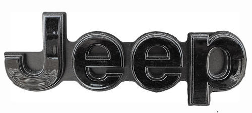 Gloss Black Jeep Liftgate Badge for the 2021-2025 Grand Cherokee L or 2022-2025 Grand Cherokee WL - Image 3