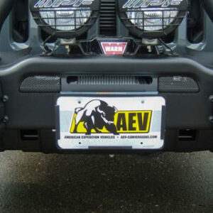 AEV License Plate Bracket Kit