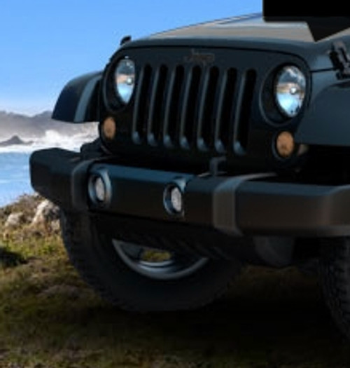Mopar Unpainted Altitude Front Bumper Accent for 2007-2018 Wrangler JK - Image 3