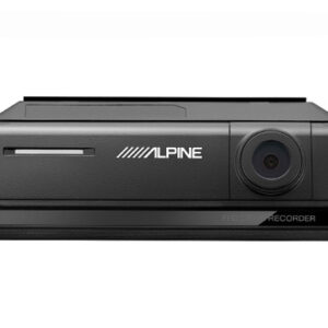Alpine DVR-C320R Premium 1080p HD Night Vision Dash Camera Bundle (Front + Rear) with Built-In Drive Assist