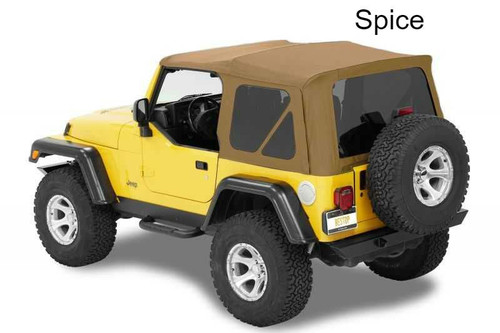 Bestop Supertop NX with Tinted Windows for 1997-2006 Wrangler TJ