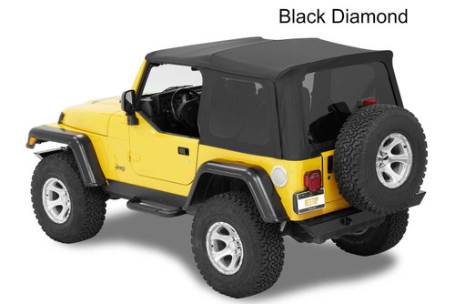 Bestop Supertop NX with Tinted Windows for 1997-2006 Wrangler TJ - Image 2