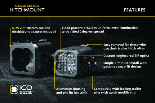Diode Dynamics HitchMount LED Pod Reverse Kit - Image 5