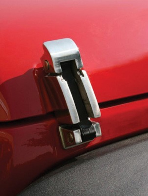 Mopar Chrome Hood Latches for 2007-2018 Wrangler JK