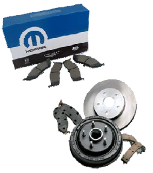 Mopar Complete Front Brake Kit for 2005-2010 Grand Cherokee WK and 2006-2010 Commander XK