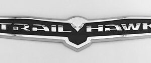 Mopar Grey Trailhawk Badge