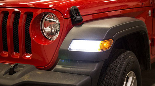 Diode Dynamics Switchback Turn Signal LEDs for 2018-2025 Wrangler JL Sport and 2020-2025 Gladiator JT Sport