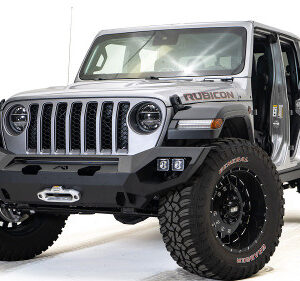 Fab Fours Matrix Front Bumper for 2018-2025 Wrangler JL and 2020-2025 Gladiator JT