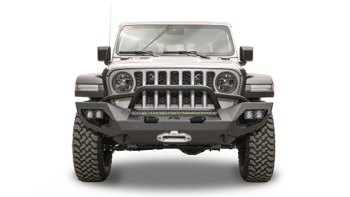 Fab Fours Matrix Front Bumper for 2018-2025 Wrangler JL and 2020-2025 Gladiator JT - Image 3