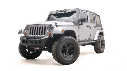 Fab Fours Stubby Bumper for 2007-2018 Wrangler JK
