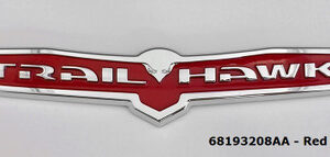 Mopar Grand Cherokee Trailhawk Badge for 2011-2022 Grand Cherokee WK2