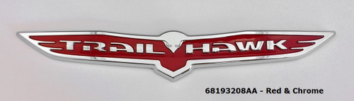 Mopar Grand Cherokee Trailhawk Badge for 2011-2022 Grand Cherokee WK2