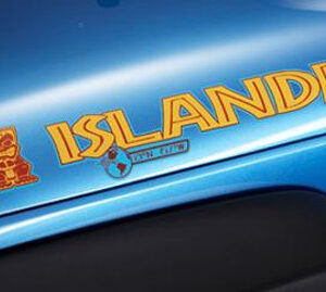 Mopar Islander Decal for 2007-2018 Wrangler JK