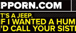 Jeep Hummer Bumper Sticker