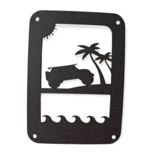 Jeep Wrangler Sun & Surf Taillight Guards for 2007-2018 Wrangler JK