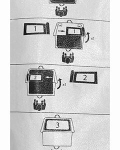 Mopar Soft Top Window Storage Bag for 2018-2025 Wrangler JL