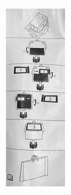 Mopar Soft Top Window Storage Bag for 2018-2025 Wrangler JL