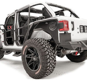 Fab Fours Rear License Plate Bracket for Vengeance Bumper on 2018-2025 Wrangler JL