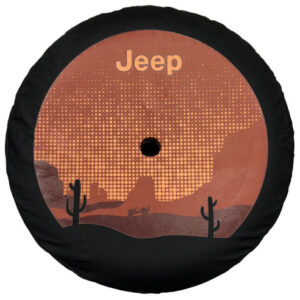Mopar Desert Tire Cover for 2018-2025 Wrangler JL