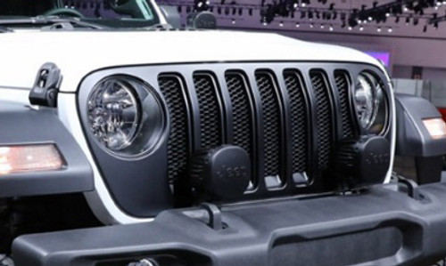 Mopar Satin Black Grill for 2018-2023 Wrangler JL