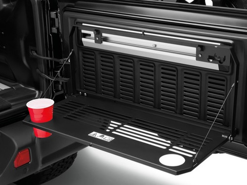 Mopar Jeep Wrangler Tailgate Table for 2018-2025 Wrangler JL