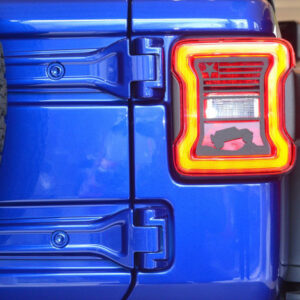 Jeep Wrangler Terrain LED Taillight Guards for 2018-2025 Wrangler JL