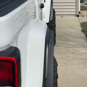 Mopar Xtreme Recon Fender Flare Extensions for the 2020-2025 Gladiator JT