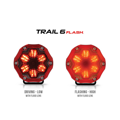 JW Speaker Trail 6 LED 3.7" Lights - Image 2