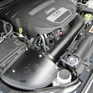 K&N Series 63 AirCharger Cold Air Intake for Wrangler JK with 3.6L V6 Pentastar Engine