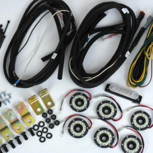 KC Hilites Cyclone V2 LED 6-Light - Rock Light Kit for All Jeeps