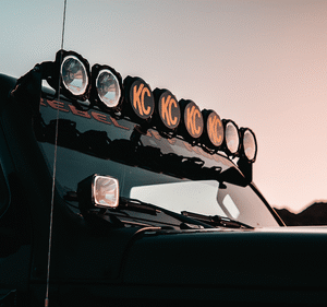 KC Hilites 50" Gravity PRO6 LED 8-Ring Light Bar for 2018-2025 Wrangler JL and 2020-2025 Gladiator JT