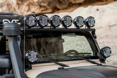 KC Hilites 50" Overhead Xross Bar Light Mount Kit for 2007-2018 Wrangler JK - Image 3