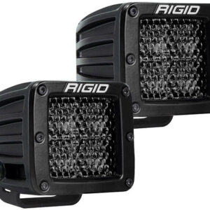 Rigid Industries Midnight Edition D-Series Pro 3" LED Surface Mount Cube Lights