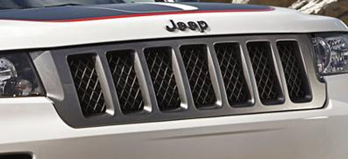 Mopar Mineral Gray Trailhawk Grill for 2011-2013 Grand Cherokee WK2