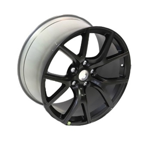 Mopar Satin Black 2019-2021 Trackhawk Grand Cherokee WK2 Wheel - Image 3